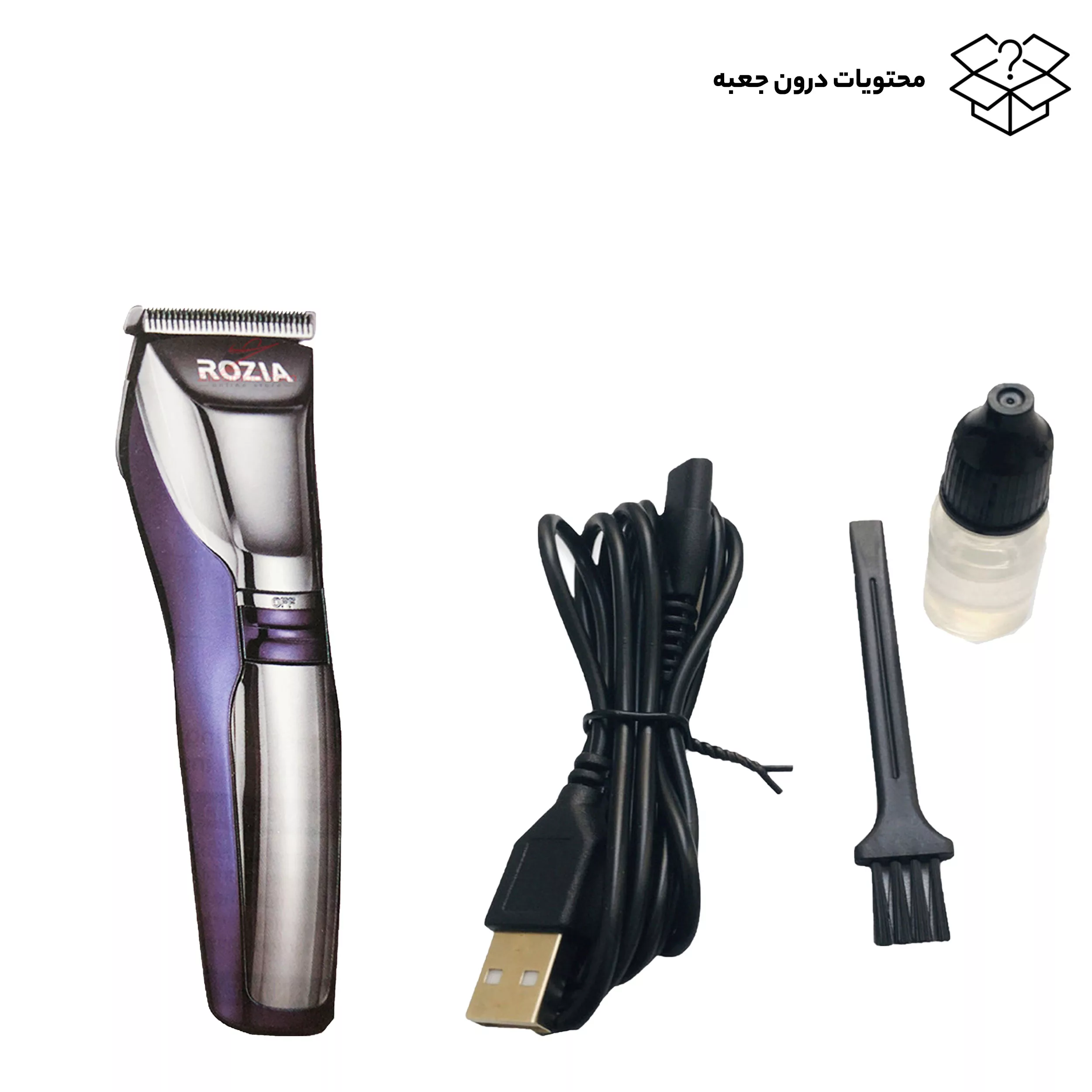 ماشین اصلاح موی صورت روزیا مدل hq-238