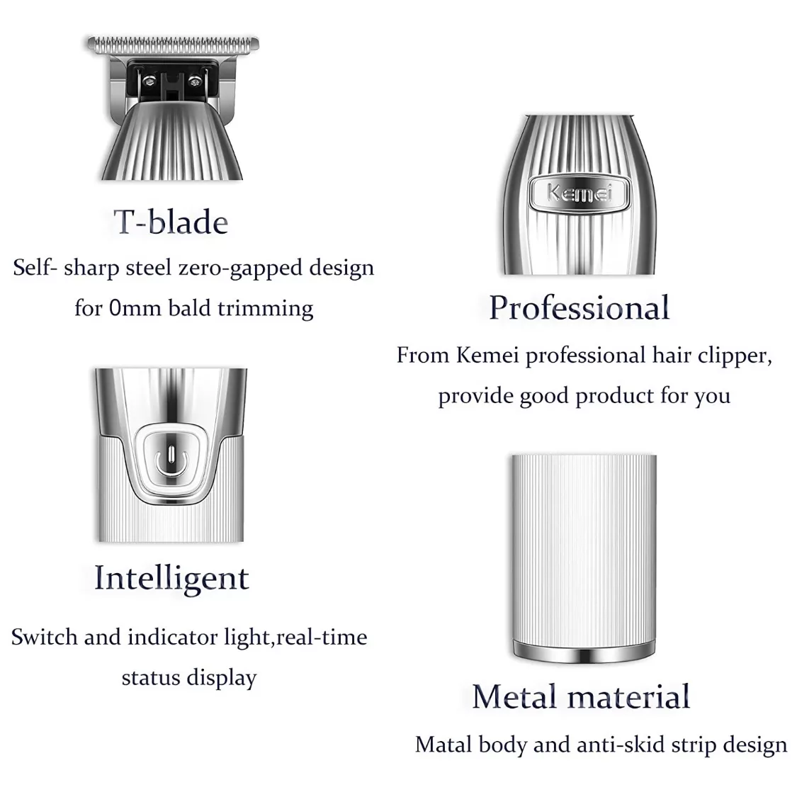 ماشین اصلاح موی صورت و بدن کیمی مدل  KM-I32