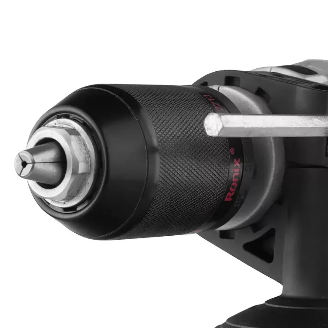 دریل برقی چکشی سه نظام خودکار 13 میلی متری  650 وات رونیکس مدل 2213