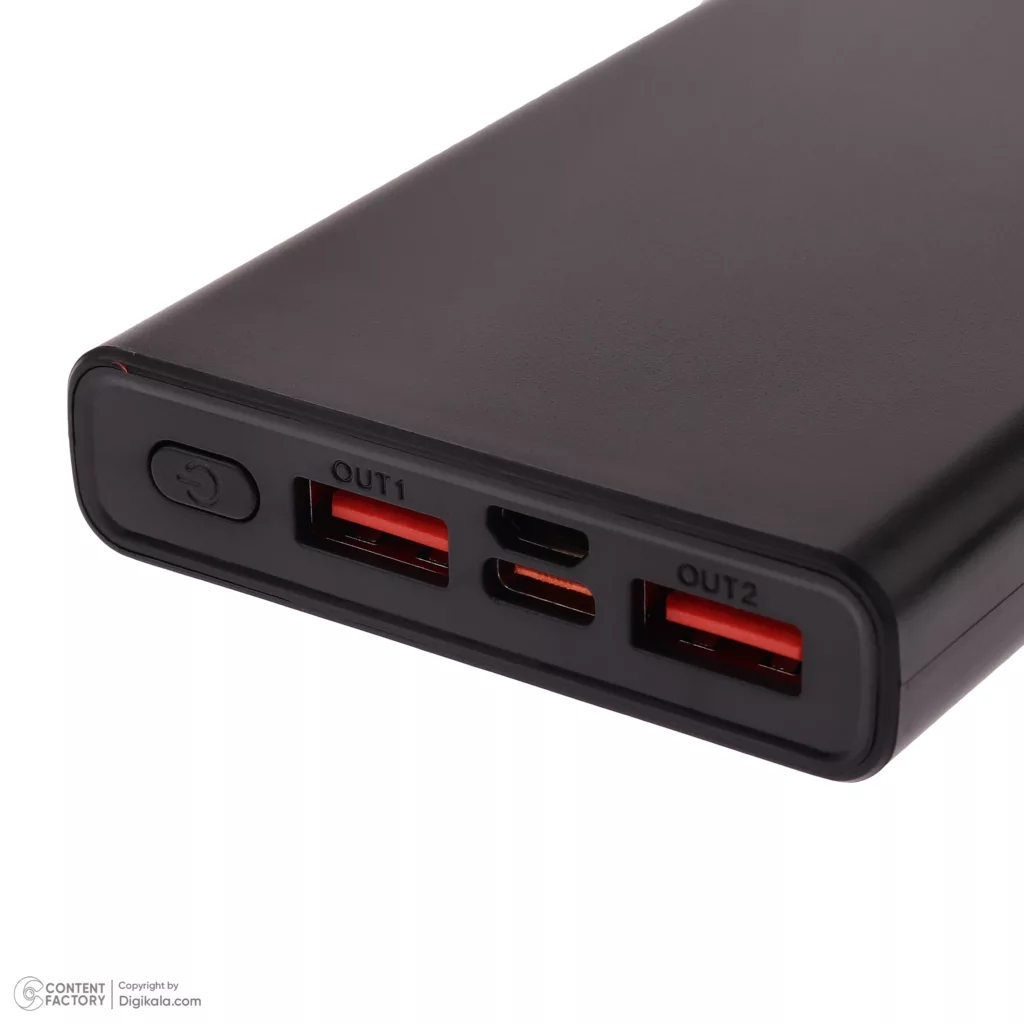 پاوربانک 22.5 وات اکسیژن مدل OX-10 ظرفیت 10000 میلی‌آمپر ساعت