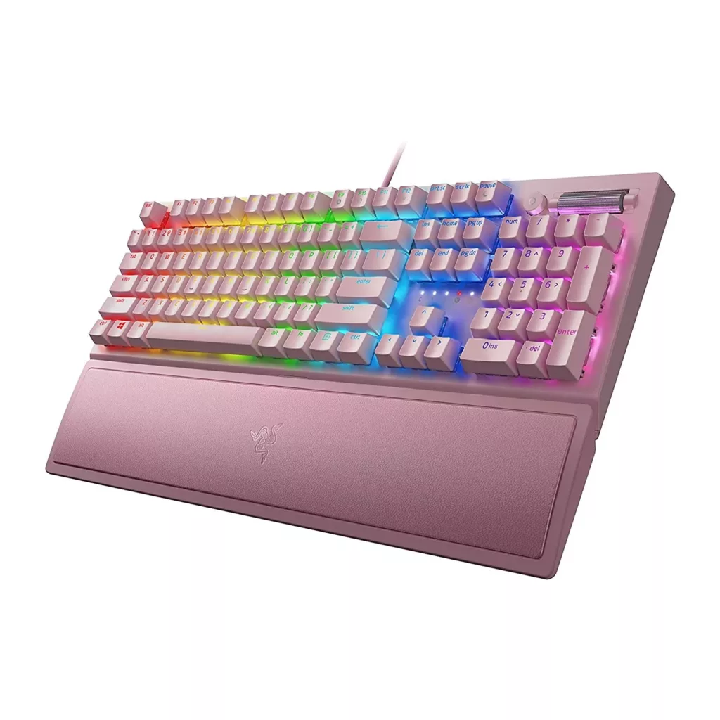 کیبورد مخصوص بازی ریزر مدل BLACKWIDOW V3 Chroma RGB With Green Switch