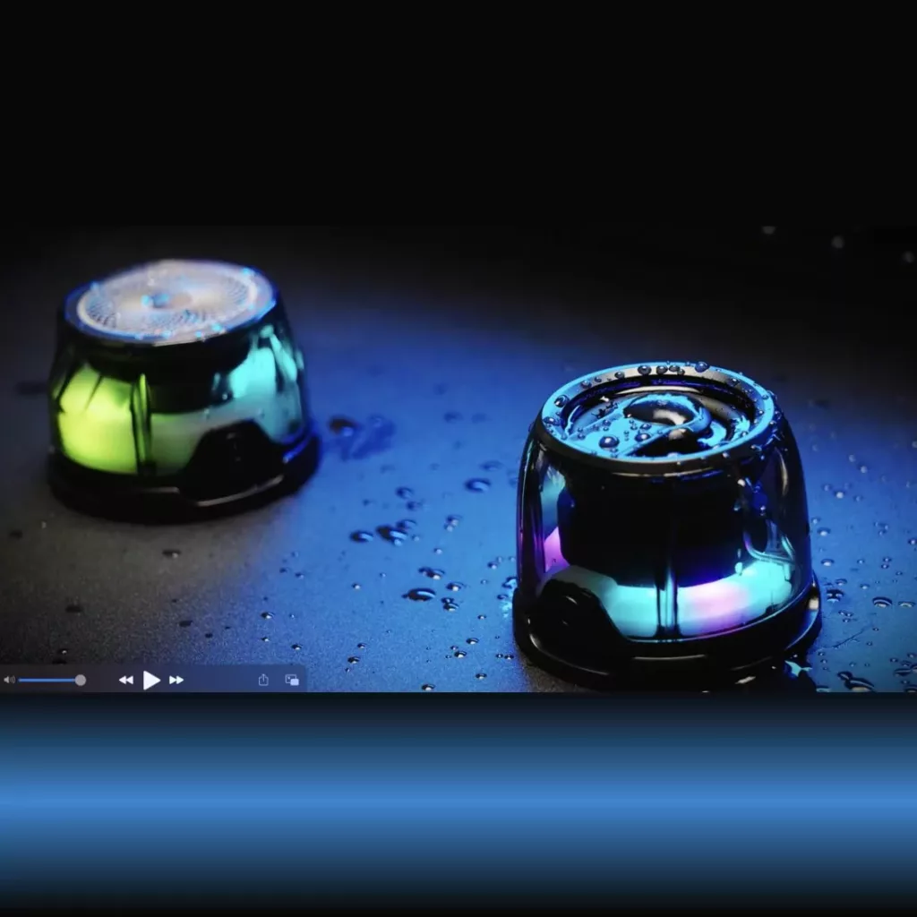 اسپیکر بلوتوثی قابل حمل مدل Magnetic Bluetooth Speaker 01