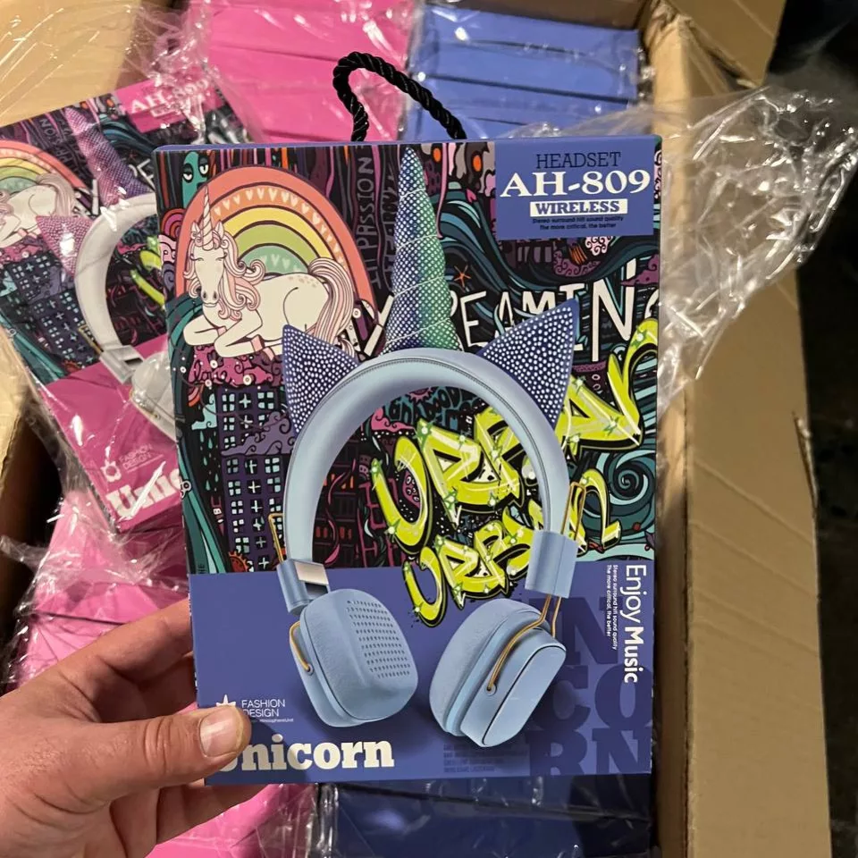هدفون بلوتوثی یونیکورن مدل AH-809