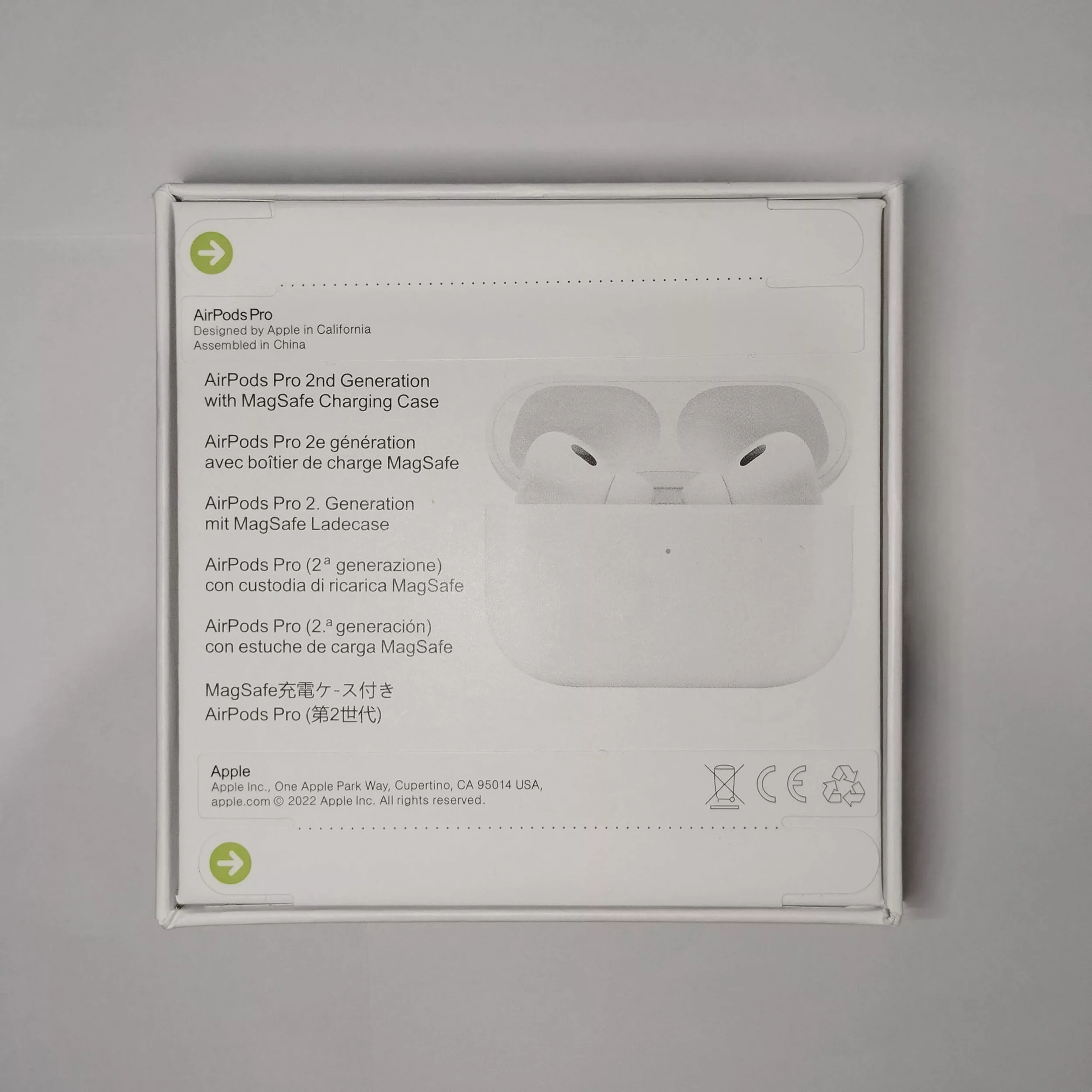 هدفون بلوتوثی مدل AirPods Pro 2nd Generation MQD83CHA