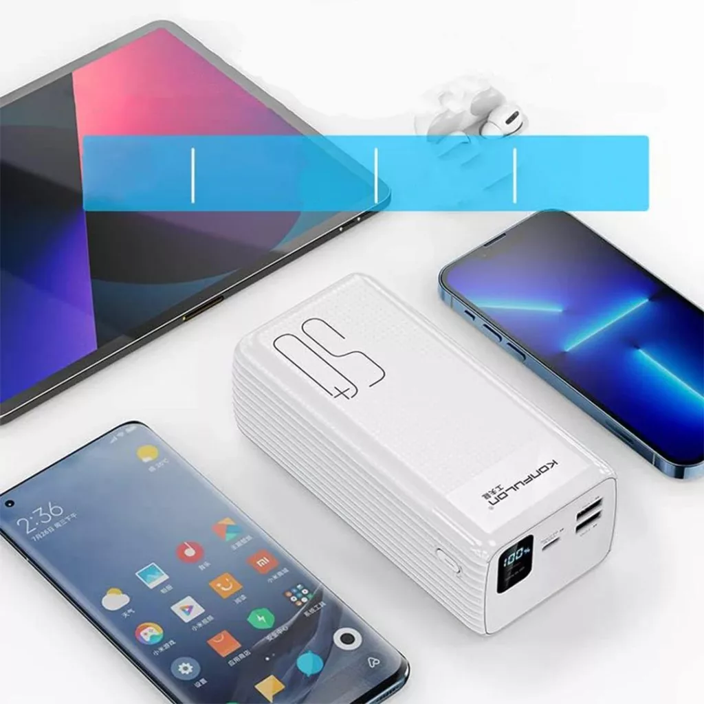 پاوربانک کانفلون مدل A24Q ظرفیت 50000 میلی آمپر ساعت