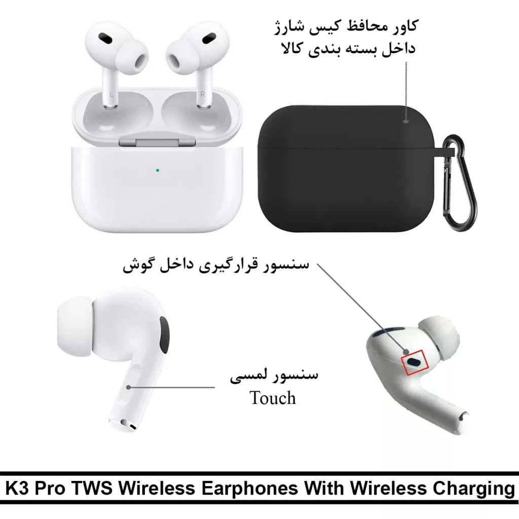 هدفون بلوتوثی موزیک آپولو مدل POP UPK3 EARHOO PRO