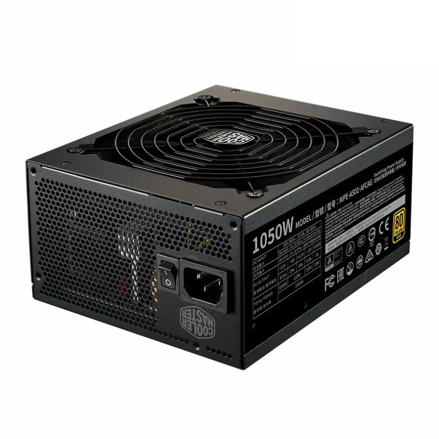 منبع تغذیه کامپیوتر کولر مستر مدل MWE GOLD 1050 V2 FULL