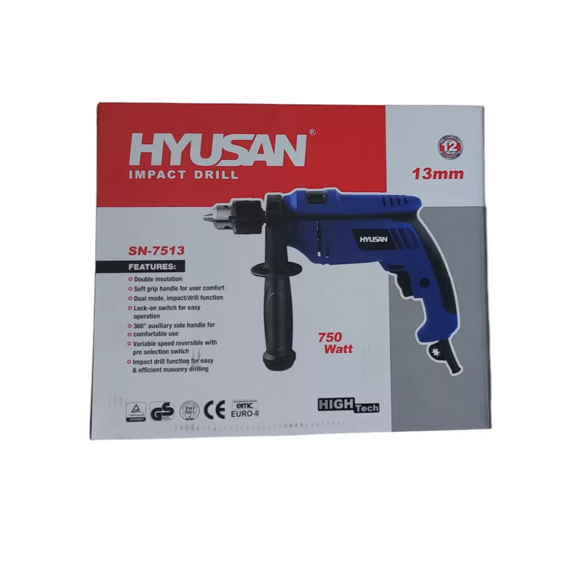 دریل چکشی هیوسان مدل SN-7513