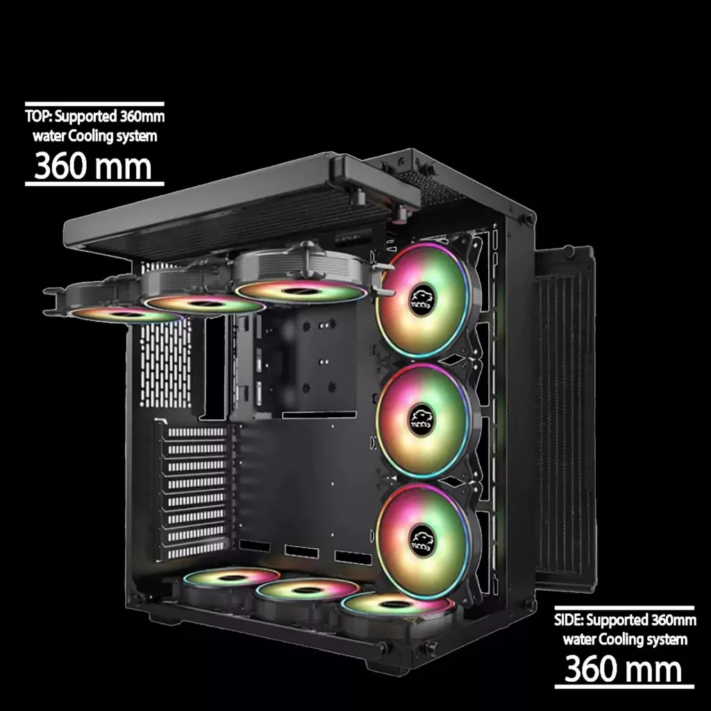 کیس کامپیوتر گیمینگ تسکو مدل GC 4492