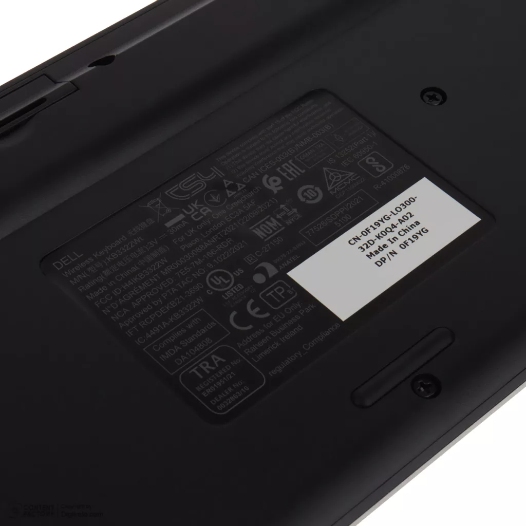 کیبورد و ماوس بی سیم دل مدل KM3322W