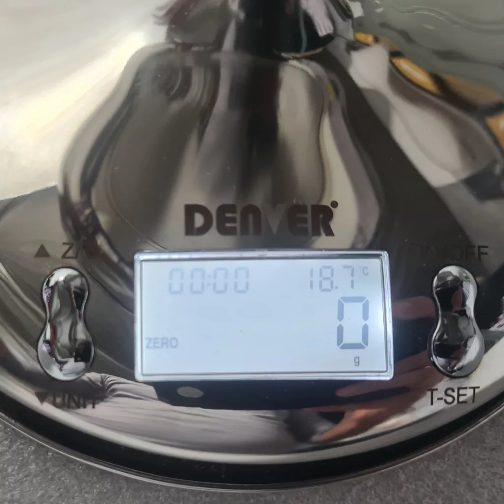 ترازوی آشپزخانه دنور مدل DEV-7001GSN