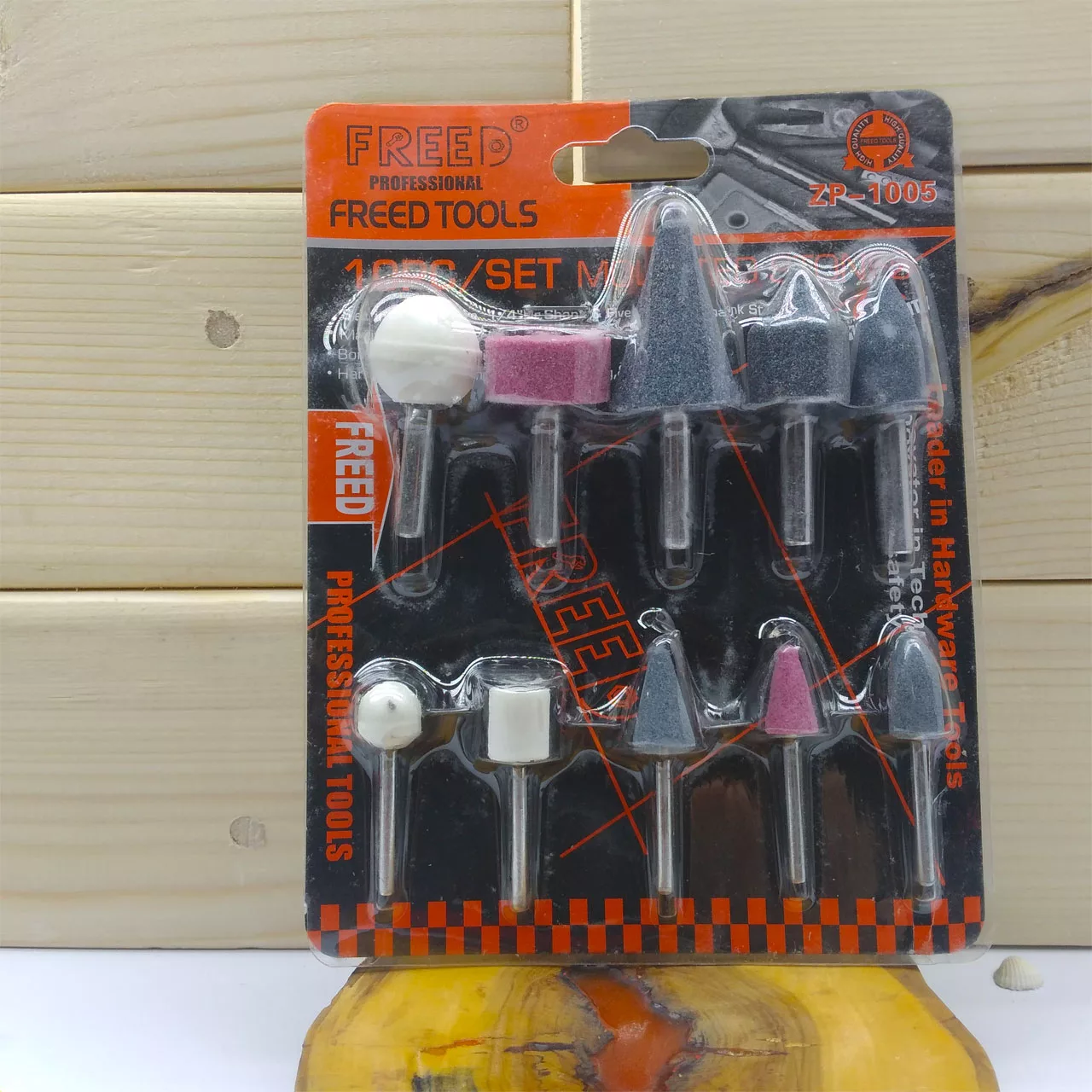 سنگ فرز انگشتی فرد مدل ZP-1005 مجموعه 10 عددی