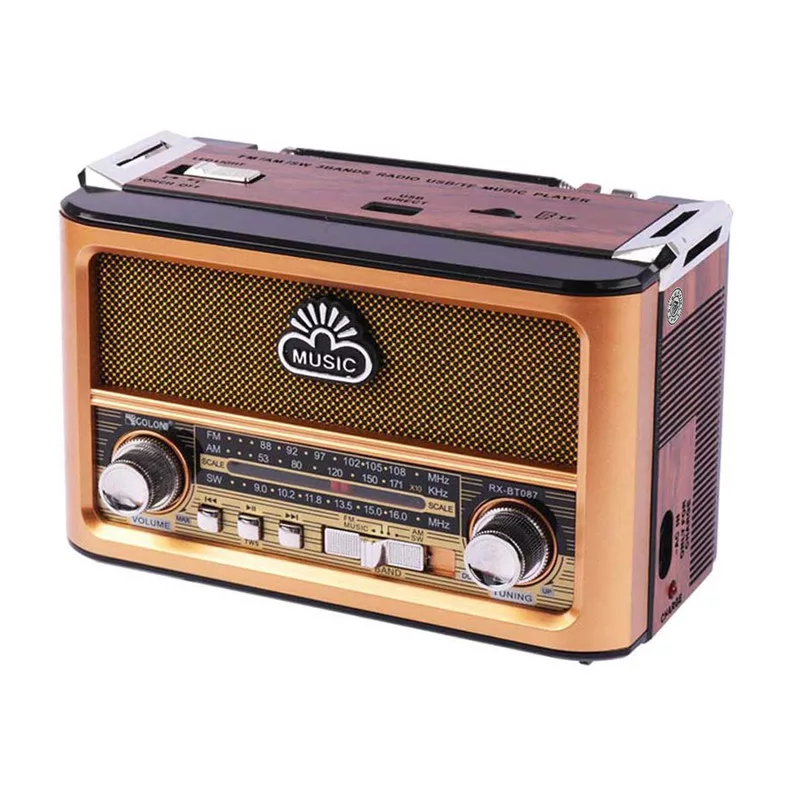 اسپیکر بلوتوثی قابل حمل گولون مدل RX-BT087