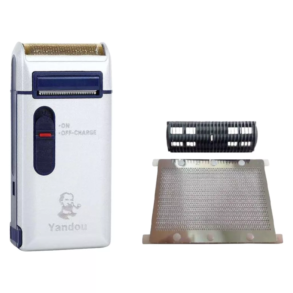 ماشین اصلاح موی صورت یاندو مدل Sv-w301u به همراه تیغه و توری یدک