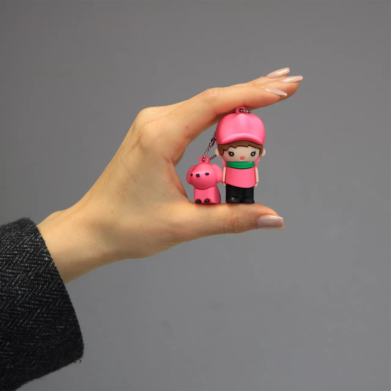 فلش مموری طرح پسرک و دخترک مدل Ul -Boy and girlظرفیت 16 گیگابایت مجموعه 2 عددی