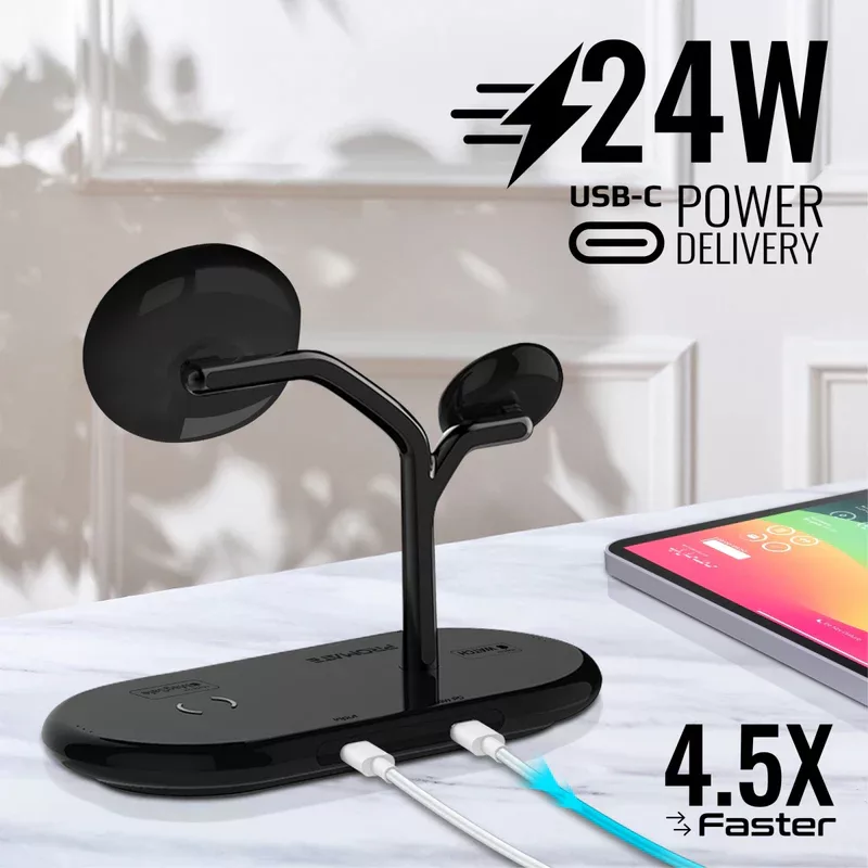 شارژر بی سیم پرومیت مدل SYNERGY-PRO