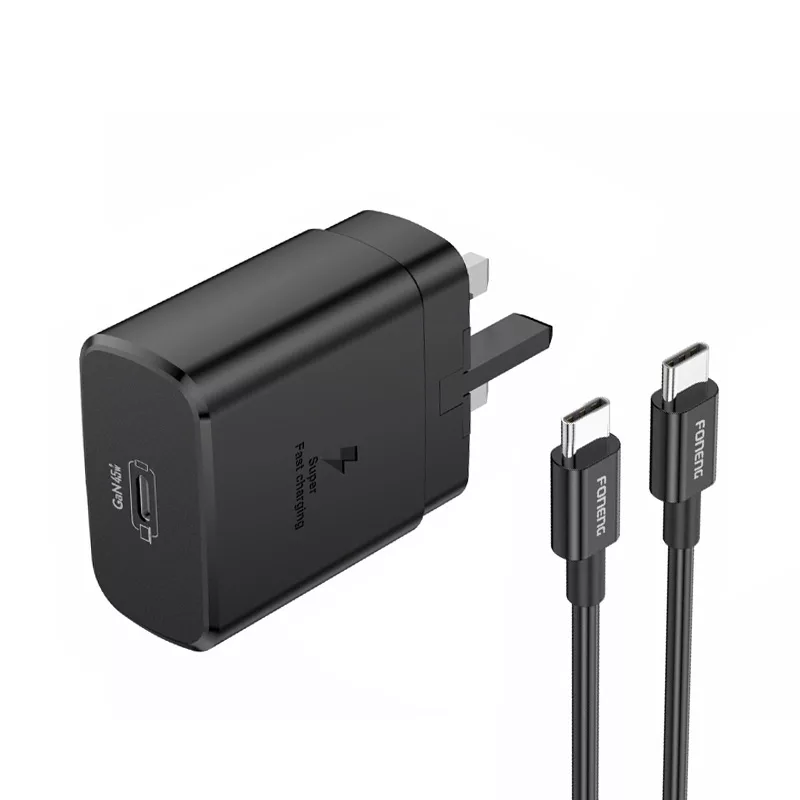 شارژر دیواری 45 وات فوننگ مدل EU45 به همراه کابل تبدیل USB-C