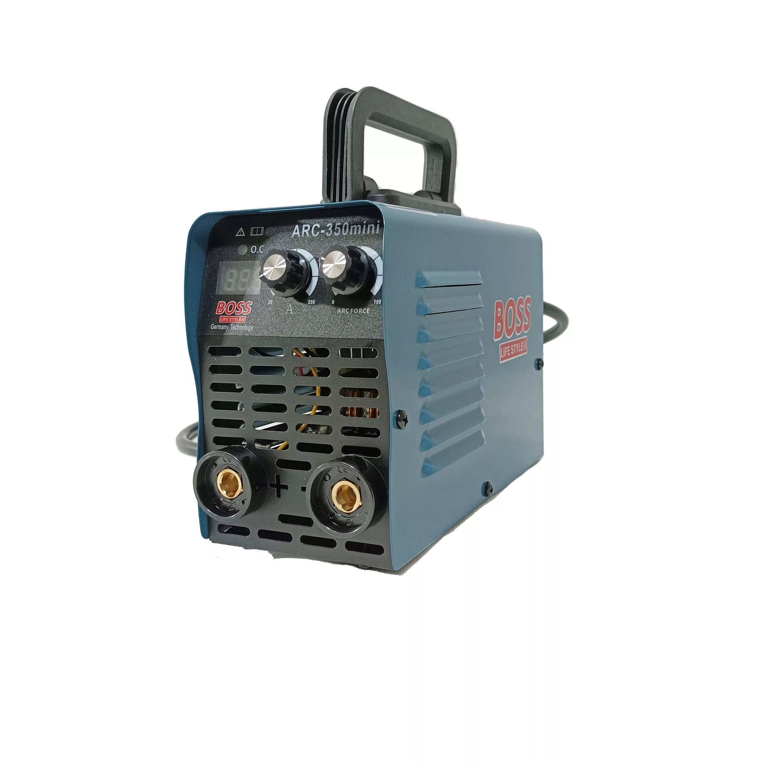 اینورتر جوشکاری مینی باس مدل mma-350-with-bmc-case مجموعه 6 عددی