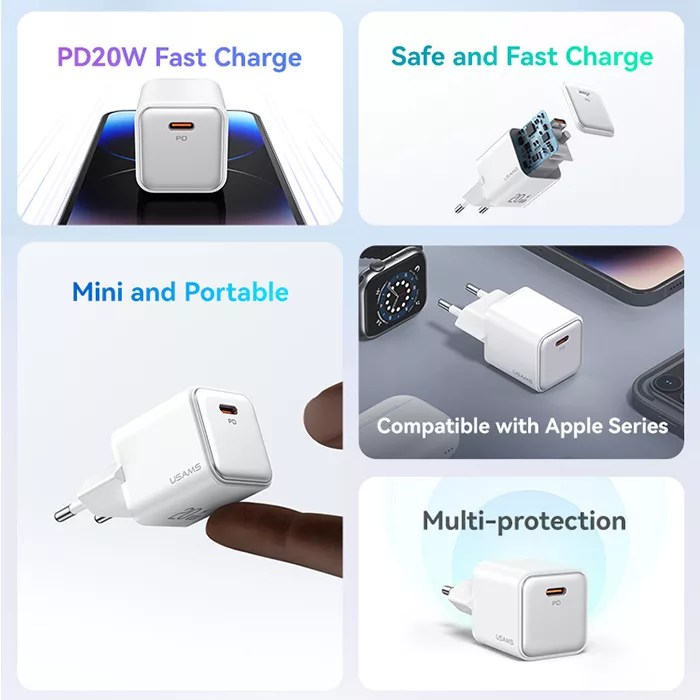 شارژر دیواری 20 وات یوسمز مدل CC183