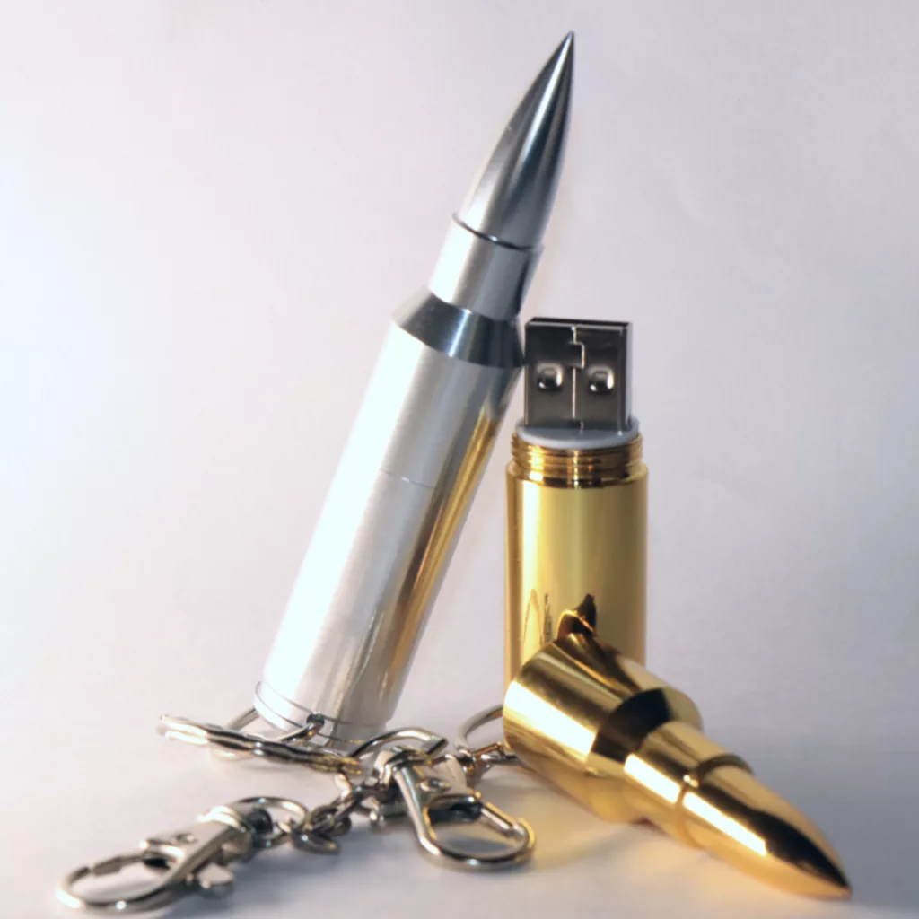 فلش مموری طرح فشنگ مدل DME1168 ظرفیت 64 گیگابایت