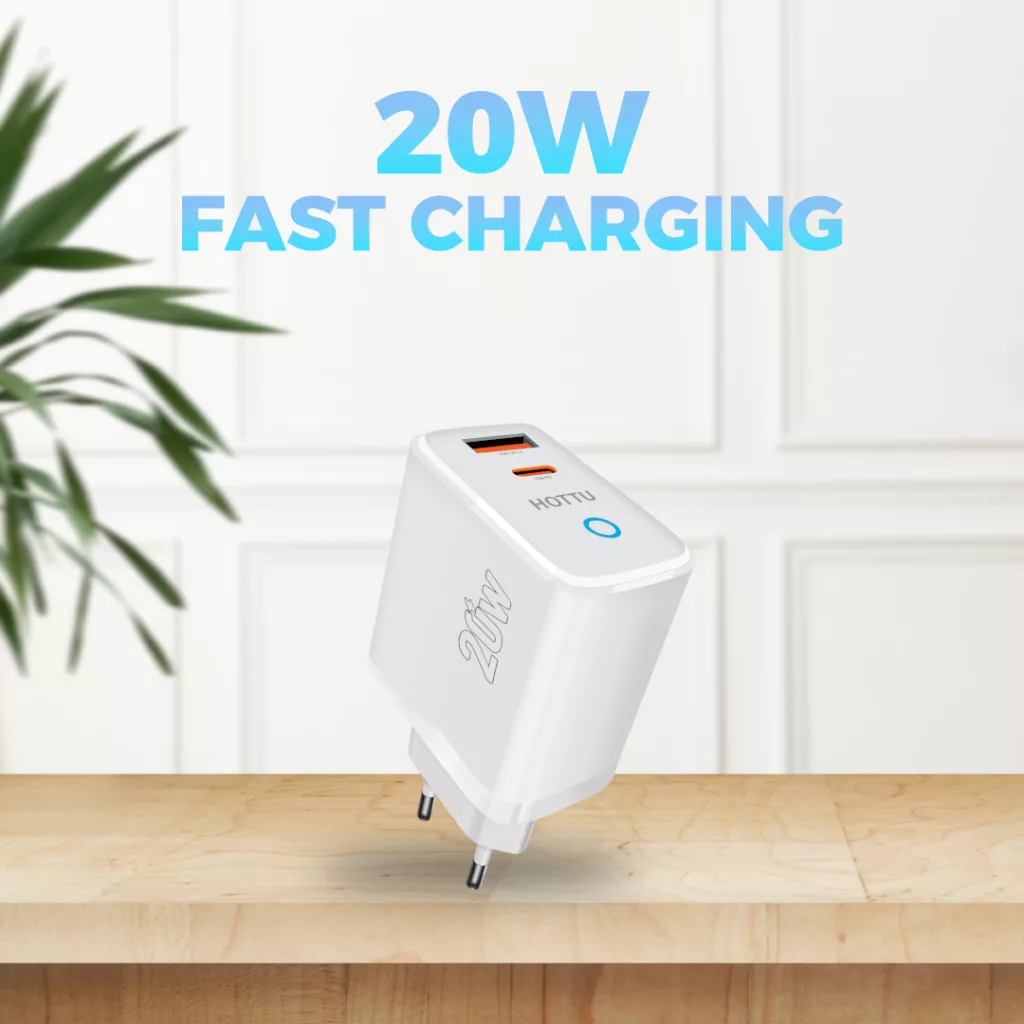 شارژر دیواری 20 وات هوتو مدل FC21
