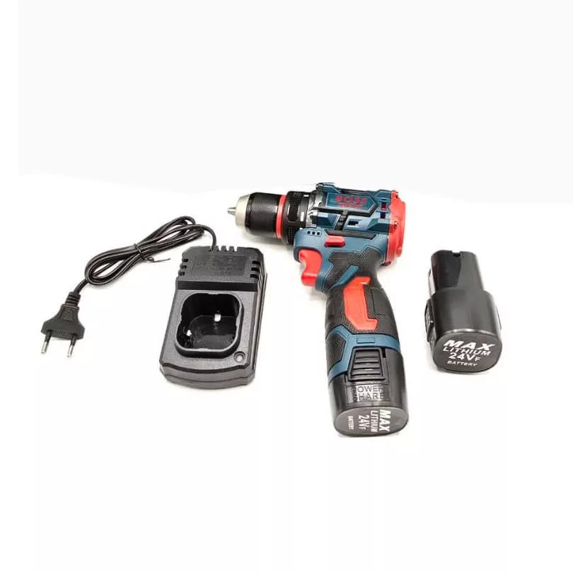 دریل پیچ گوشتی شارژی باس مدل BS-24V-2BK