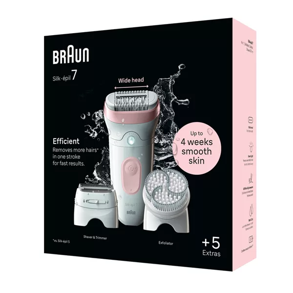 اپیلاتور موی بدن بانوان براون مدل SE7-060