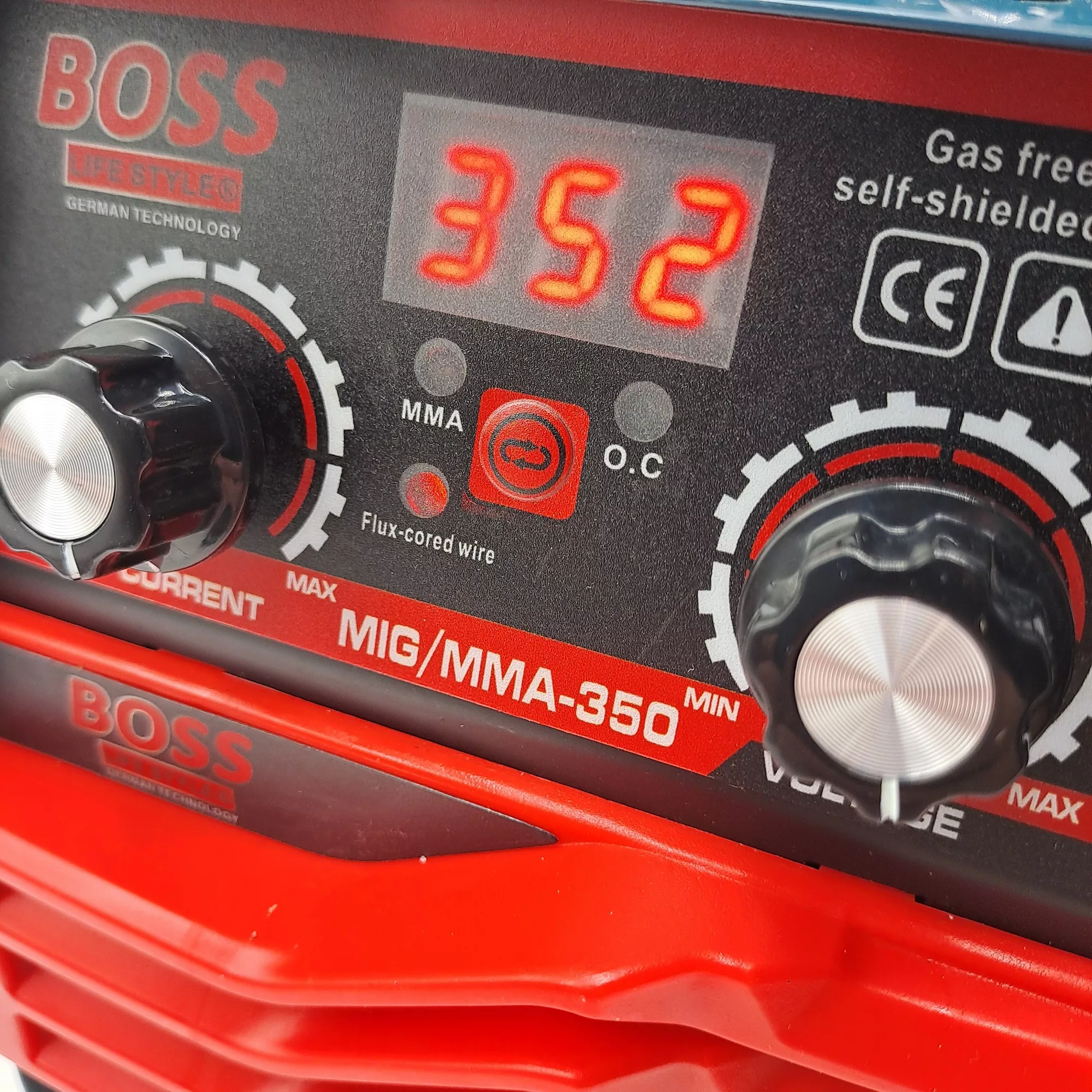 دستگاه جوش 350 آمپر باس مدل MIG/MMA_350