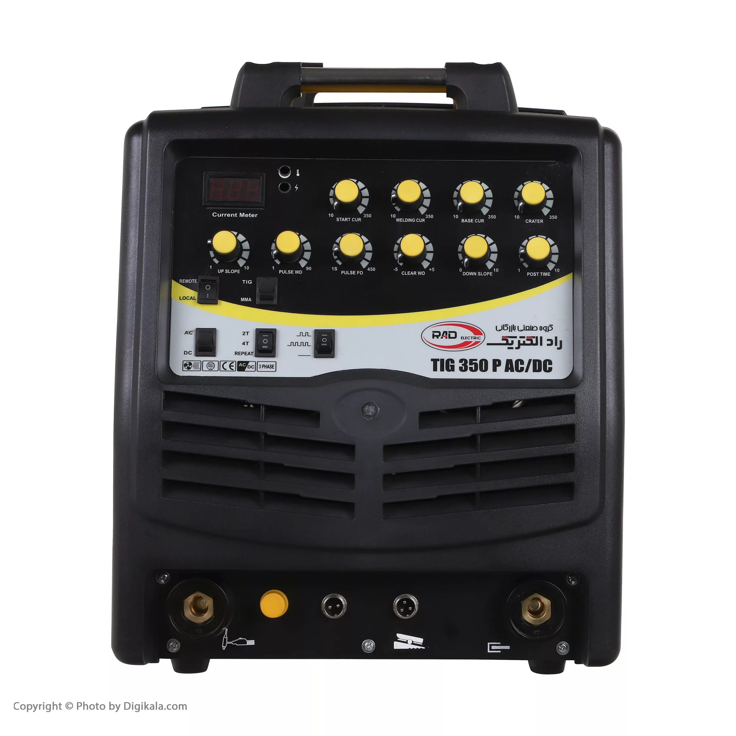 دستگاه جوش 350 آمپر رادالکتریک مدل TIG350 p AC/DC