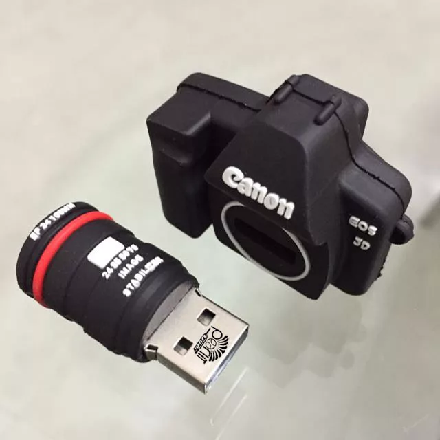 فلش مموری پرلیت یو اس بی طرح دوربین عکاسی مدل P1-U3 ظرفیت 128 گیگابایت