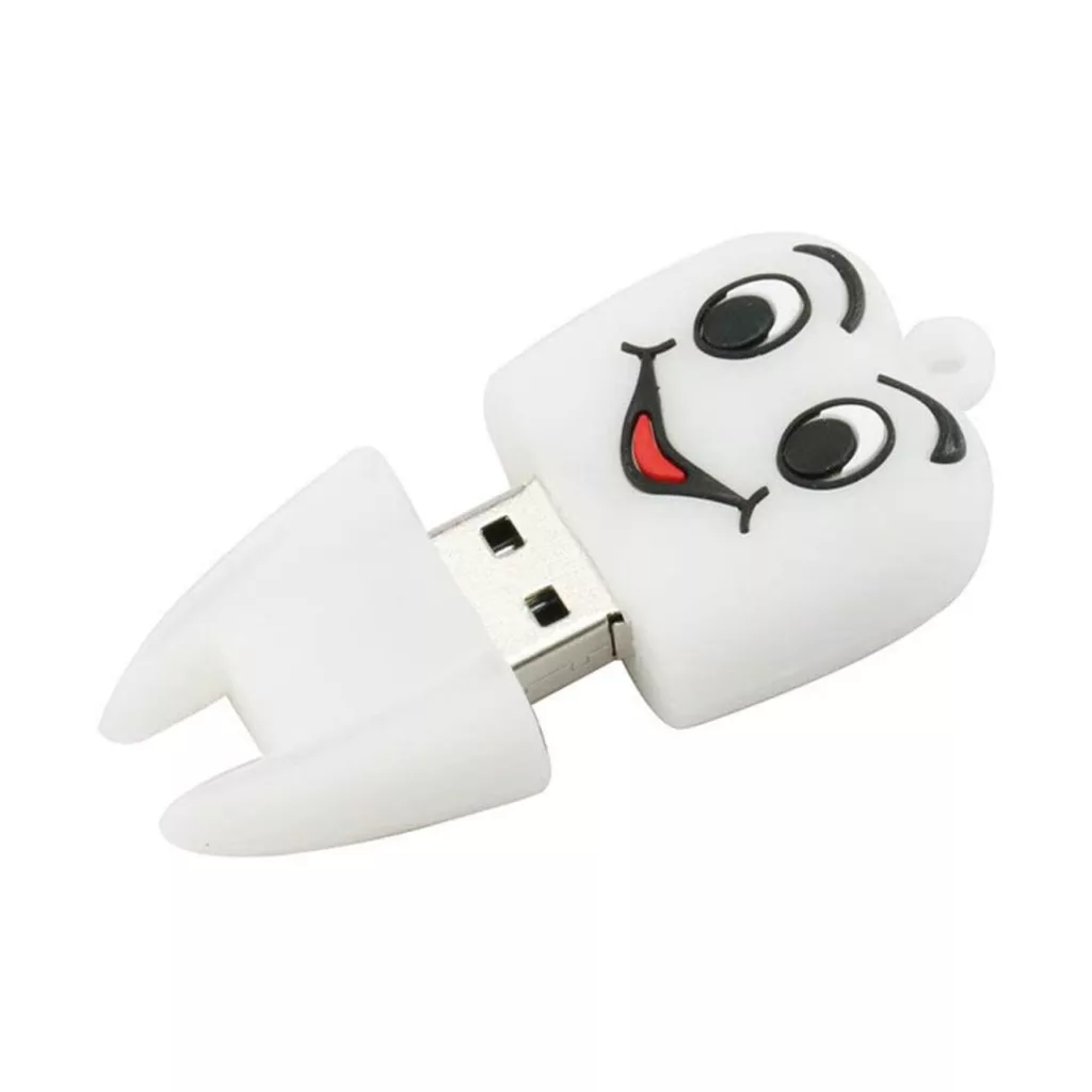 فلش مموری طرح دندان 02 مدل Ul-Tooth02 ظرفیت 128 گیگابایت