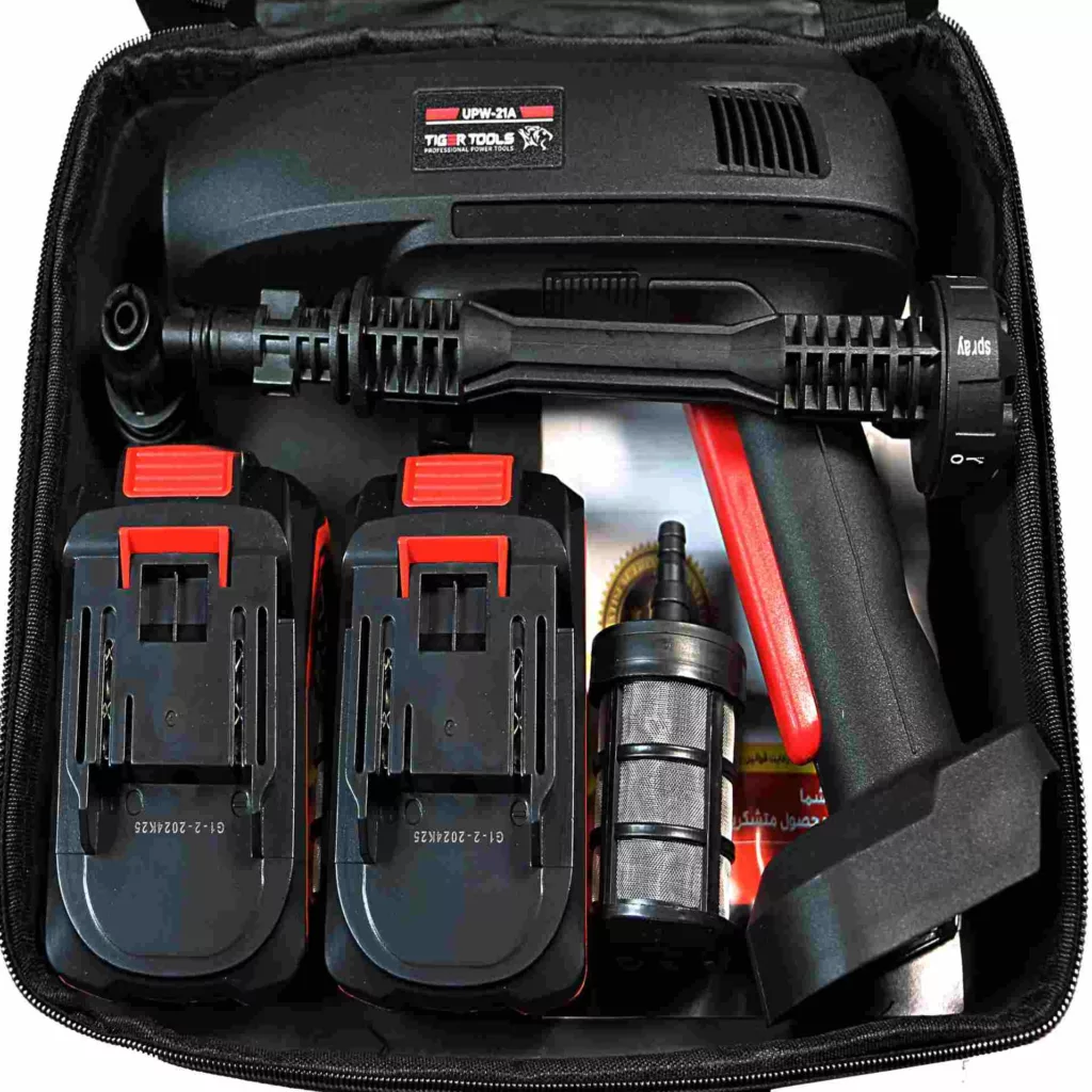 کارواش و سمپاش شارژی 28 بار 280 وات تایگر تولز مدل UPW-21A