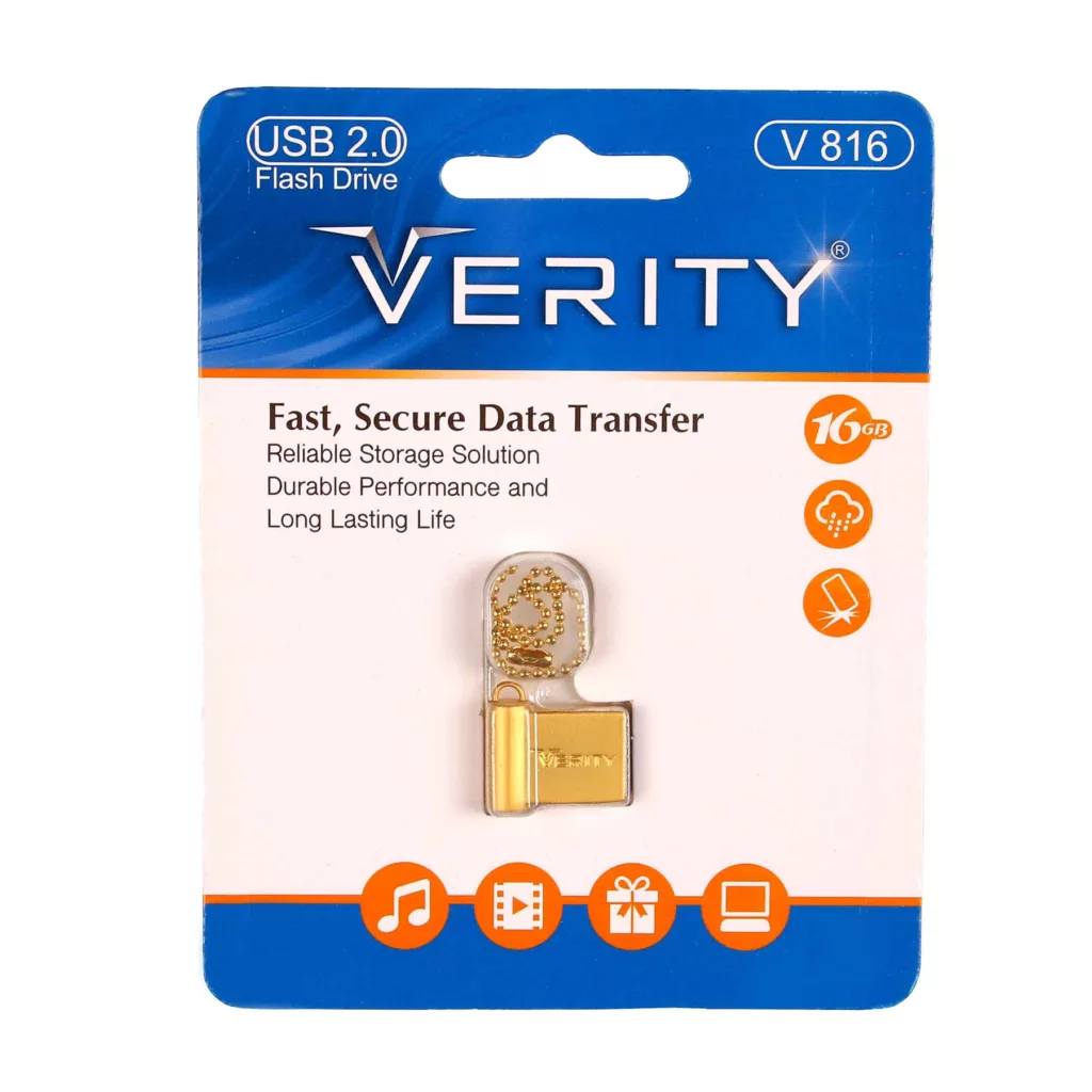 فلش مموری وریتی مدل V816 ظرفیت 16 گیگابایت