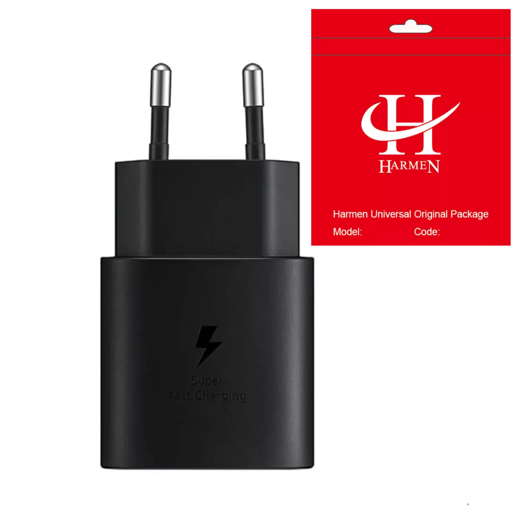 شارژر دیواری 25 وات هارمن مدل EP-TA800 2 PIN