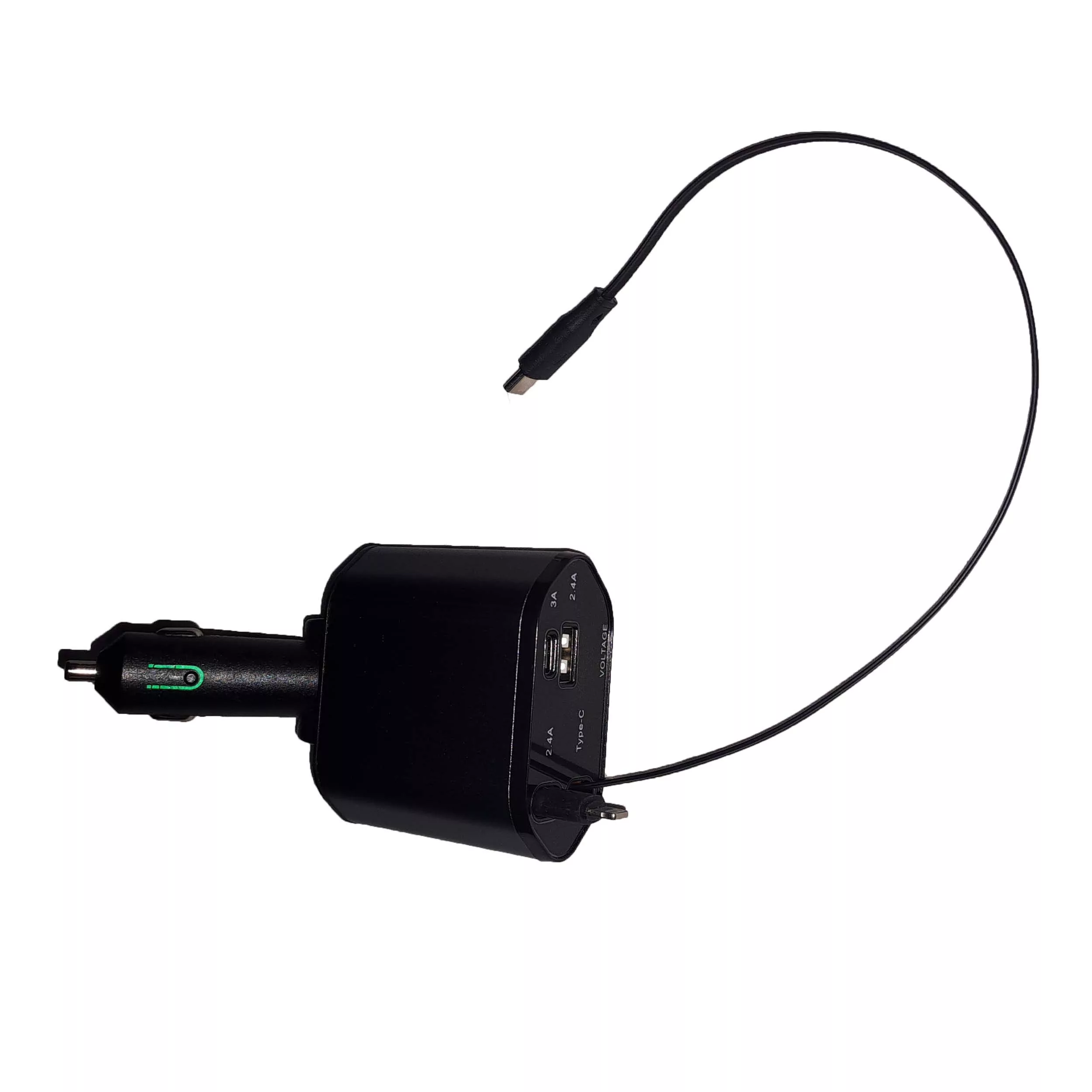 شارژر فندکی 120 وات 4 پورت مدل ML-102