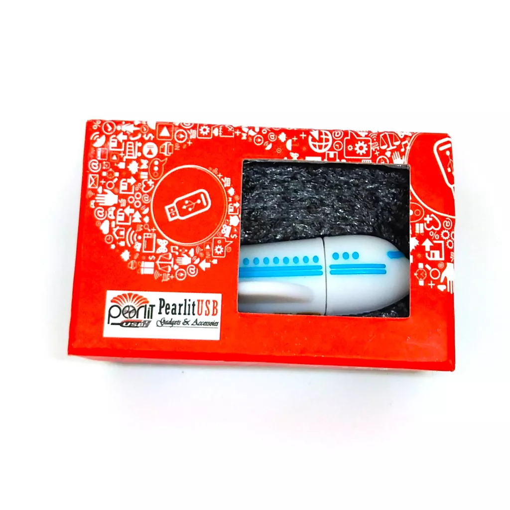 فلش مموری پرلیت یو اس بی طرح هواپیما کد W-63 ظرفیت 128 گیگابایت