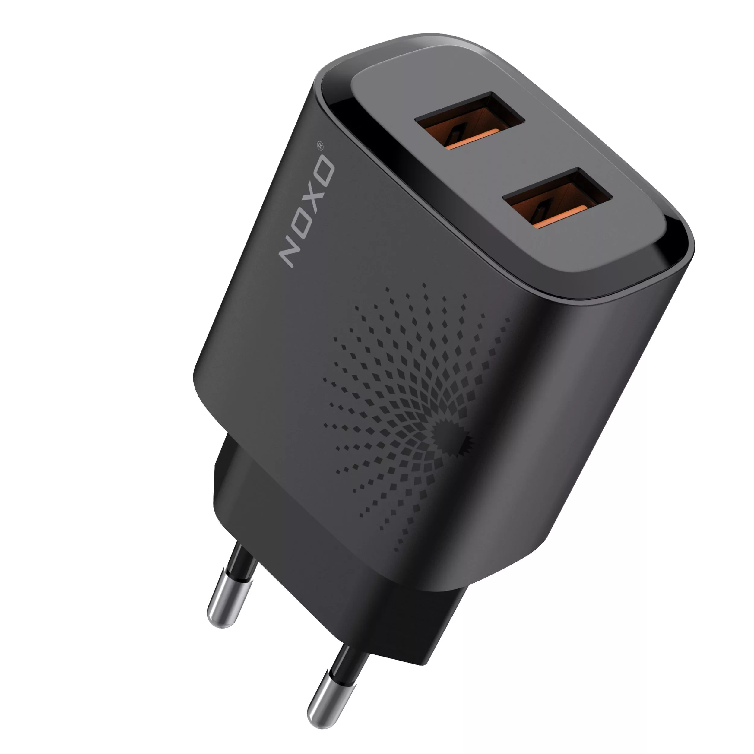 شارژر دیواری 12 وات دو پورت نوکسو مدل CHN-4