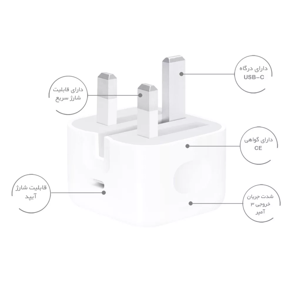 آداپتور شارژر مدل A2344