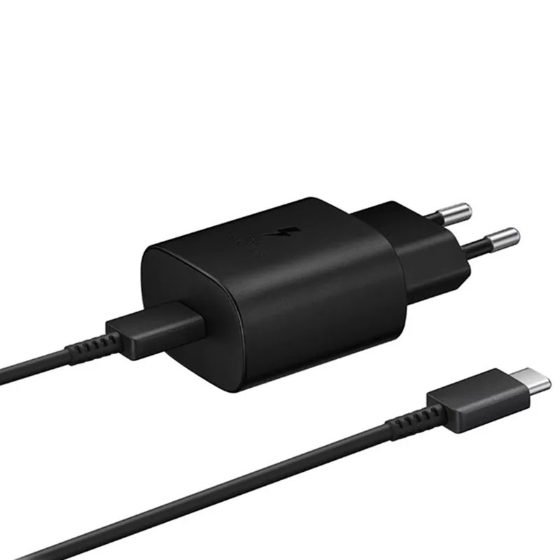 شارژر دیواری سامسونگ مدل EP-TA800 به همراه کابل تبدیل USB-C
