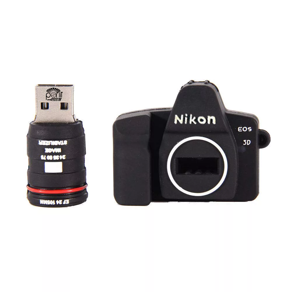 فلش مموری پرلیت یو اس بی طرح دوربین عکاسی مدل P5-UُSB3 ظرفیت 128 گیگابایت