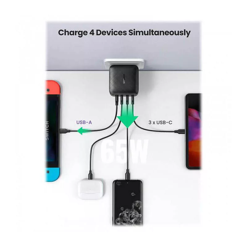 شارژر یوگرین مدل CD224 - 70819