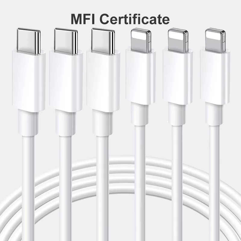 شارژر دیواری 20 وات مدل MAX به همراه کابل لایتنینگ