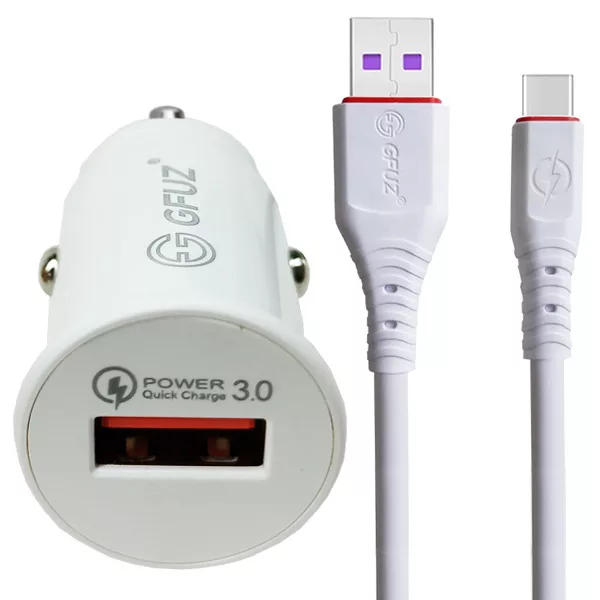 شارژ فندکی 20 وات جی فوز مدل CR – 57 به همراه کابل USB-C