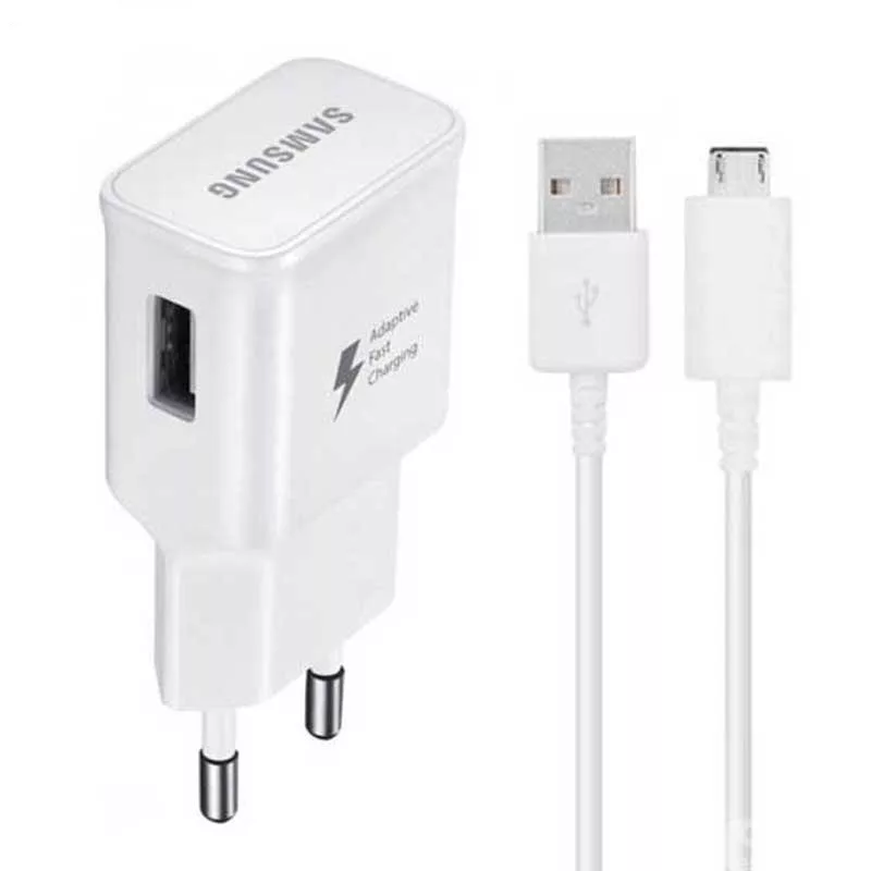 شارژر دیواری مدل S6-EP-TA300CWGKR به همراه کابل microUSB