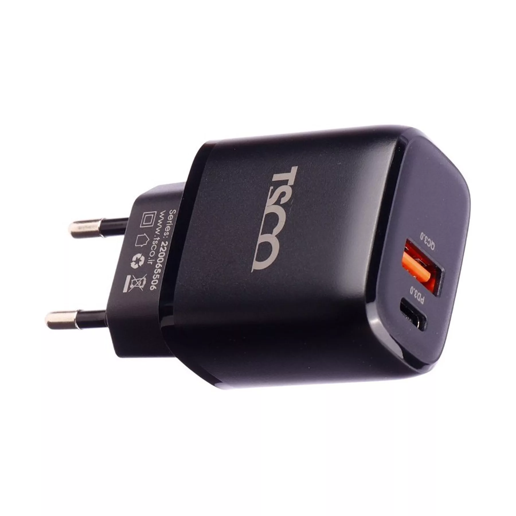 شارژر دیواری 20 وات تسکو مدل TTC 65