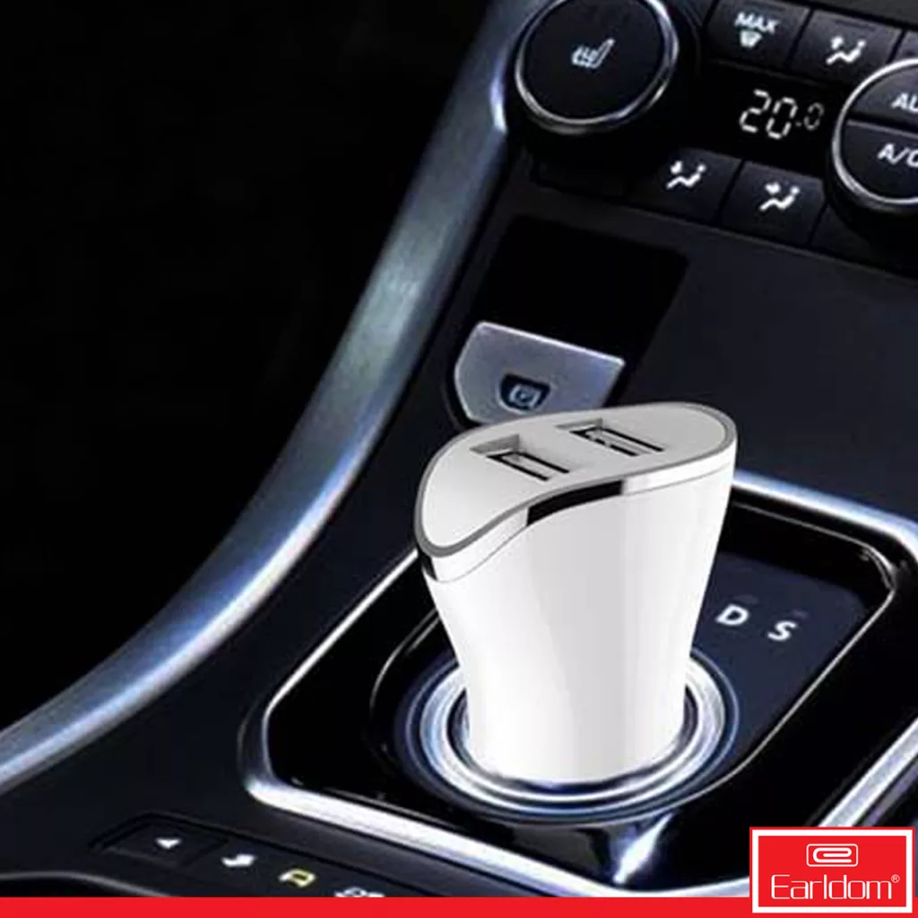 شارژر فندکی ارلدام مدل ES-120 به همراه کابل تبدیل