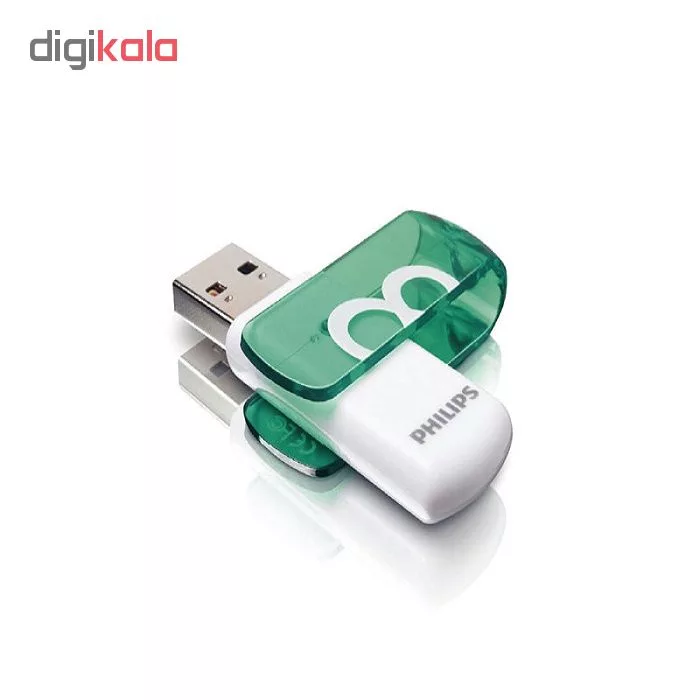 فلش مموری فیلیپس مدل VIVID ظرفیت 8 گیگابایت