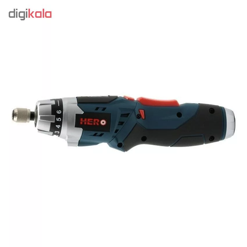 پیچ گوشتی شارژی هیرو مدل HE-6736