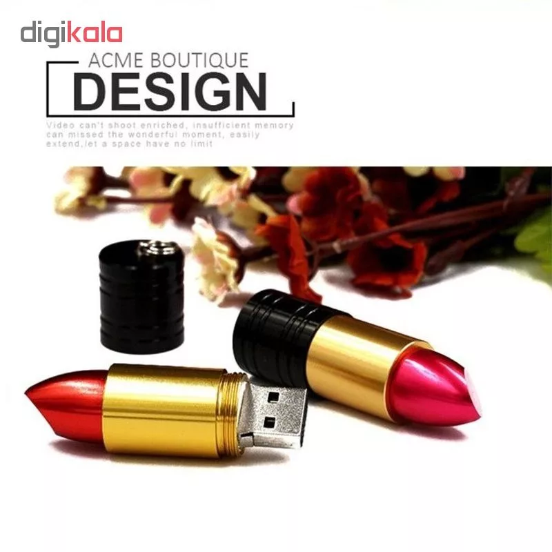 فلش مموری طرح رژ لب مدل Ultita-LS01 ظرفیت 16 گیگابایت