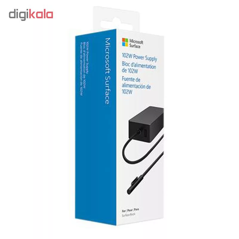شارژر 102 وات کد 1798 مناسب برای تبلت Surface Book/Surface Book 2/Surface Book Performance